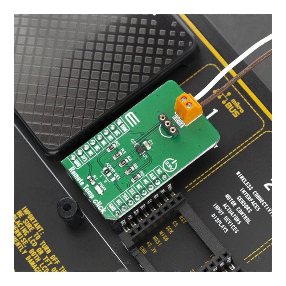 Mikroelektronika d.o.o. MIKROE-3685 Remote Temp Click Board - The Debug Store UK