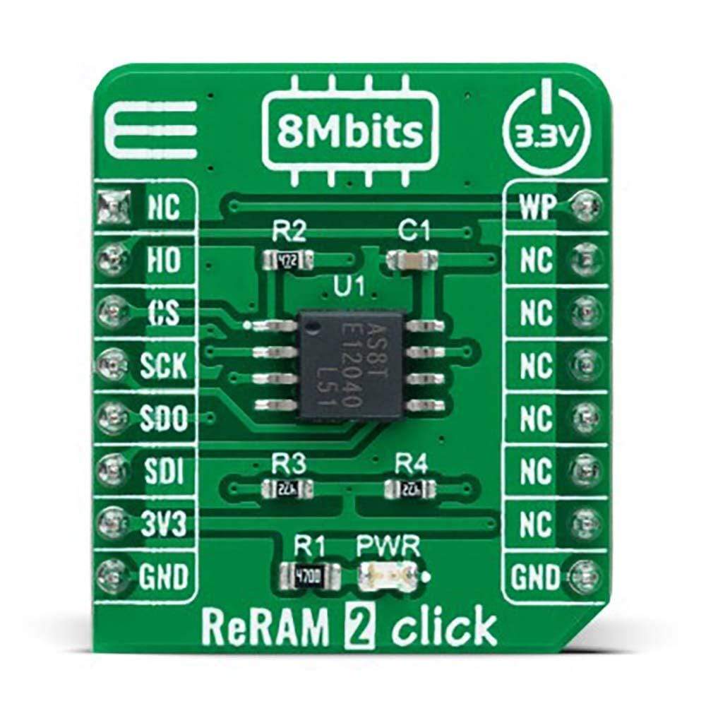 Mikroelektronika d.o.o. MIKROE-4895 ReRAM 2 Click Board - The Debug Store UK