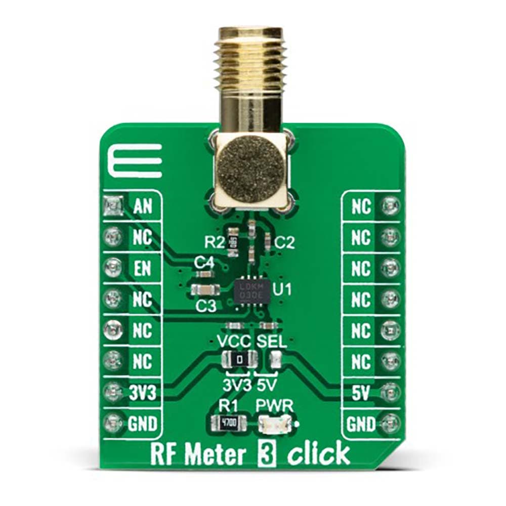 Mikroelektronika d.o.o. MIKROE-4906 RF Meter 3 Click Board - The Debug Store UK
