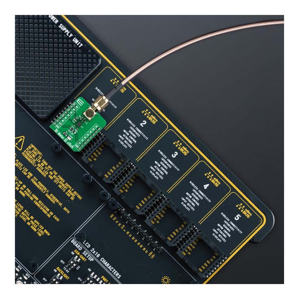 Mikroelektronika d.o.o. MIKROE-4906 RF Meter 3 Click Board - The Debug Store UK