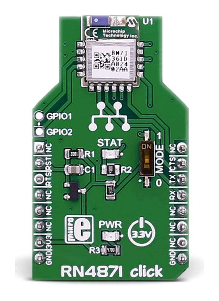 Mikroelektronika d.o.o. MIKROE-2544 RN4871 Click Board - The Debug Store UK