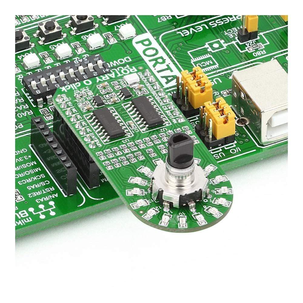 Mikroelektronika d.o.o. MIKROE-2380 Rotary O Click Board - The Debug Store UK