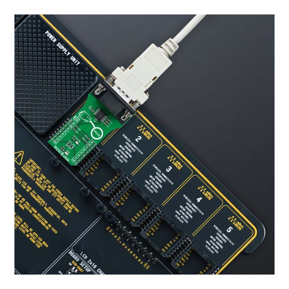 Mikroelektronika d.o.o. MIKROE-5109 RS232 3 Click Board - The Debug Store UK