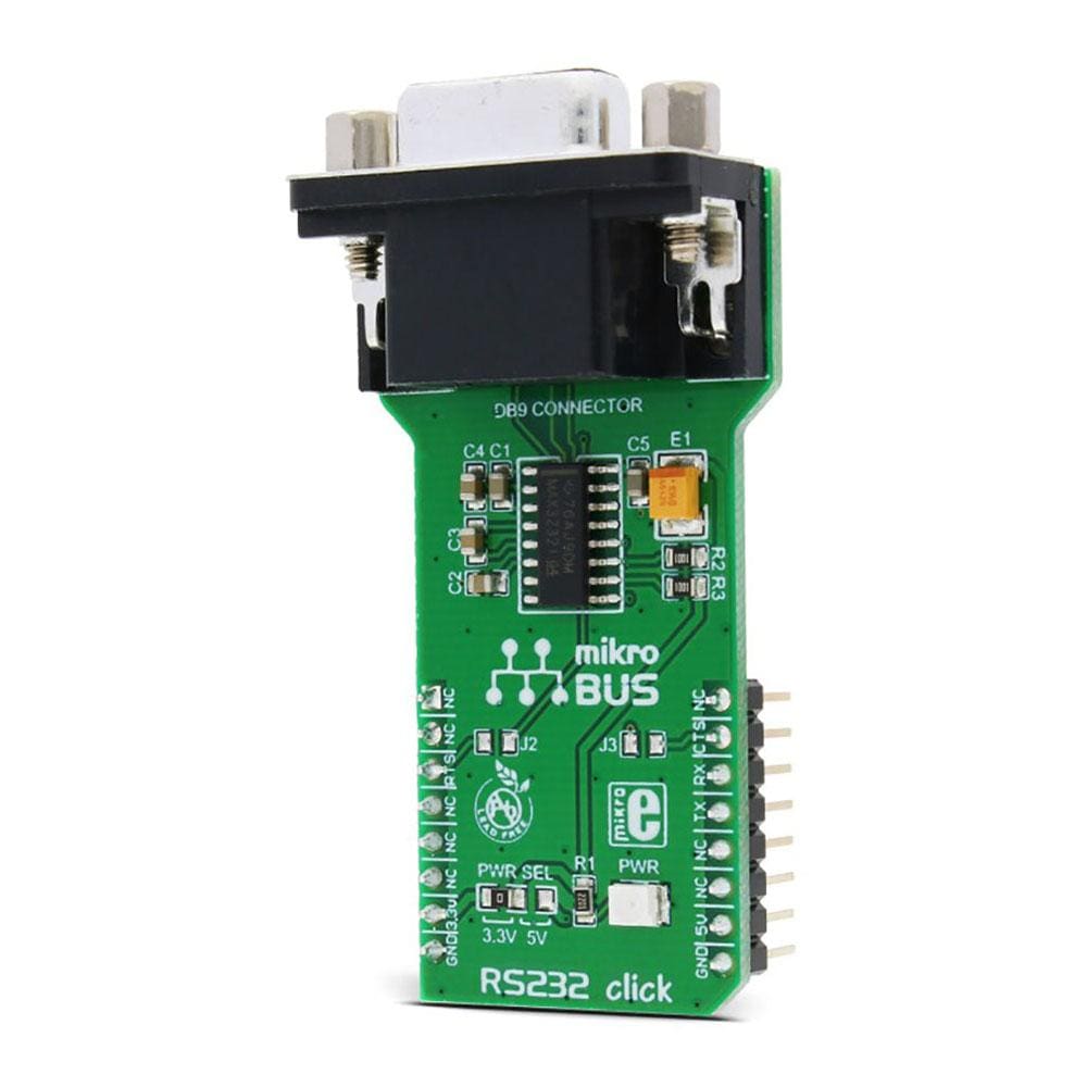 Mikroelektronika d.o.o. MIKROE-1582 RS232 Click Board - The Debug Store UK