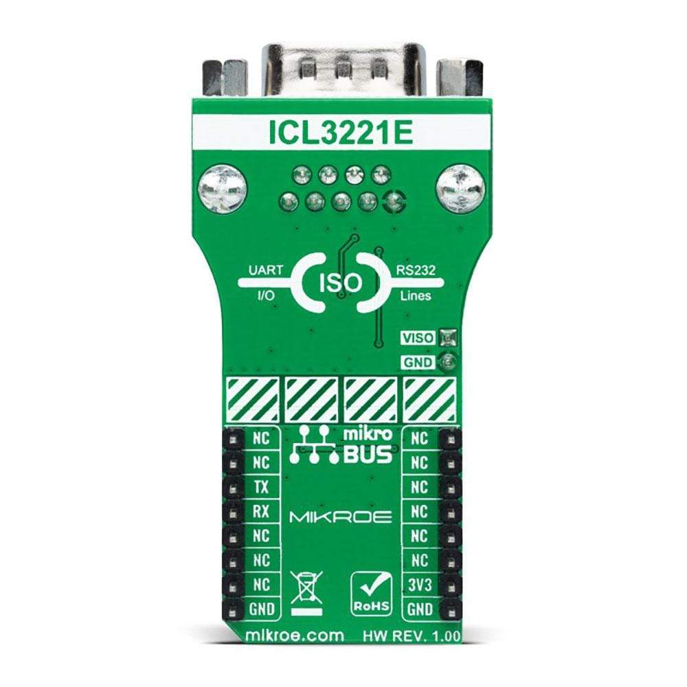 Mikroelektronika d.o.o. MIKROE-4536 RS232 Isolator 2 Click Board - The Debug Store UK