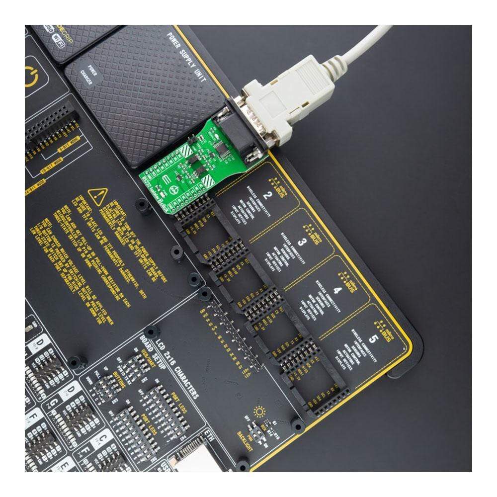 Mikroelektronika d.o.o. MIKROE-4536 RS232 Isolator 2 Click Board - The Debug Store UK