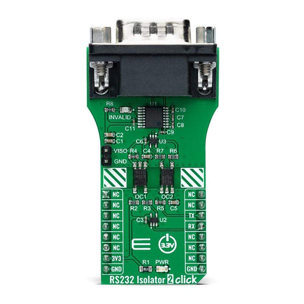 Mikroelektronika d.o.o. MIKROE-4536 RS232 Isolator 2 Click Board - The Debug Store UK