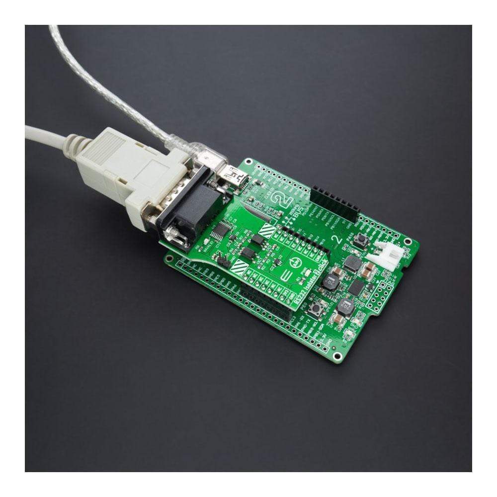 Mikroelektronika d.o.o. MIKROE-4536 RS232 Isolator 2 Click Board - The Debug Store UK