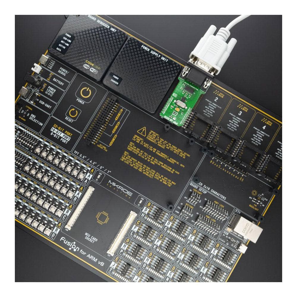 Mikroelektronika d.o.o. MIKROE-3912 RS232 SPI Click Board - The Debug Store UK