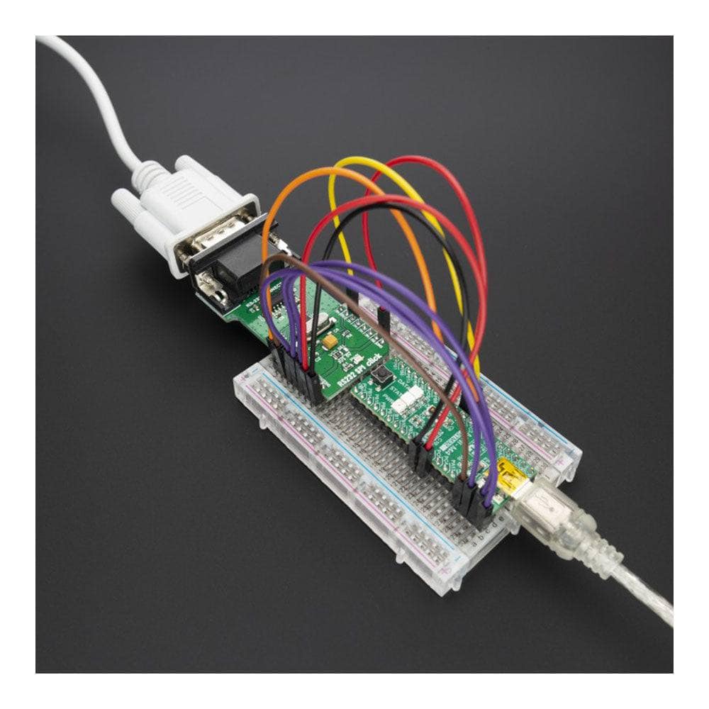 Mikroelektronika d.o.o. MIKROE-3912 RS232 SPI Click Board - The Debug Store UK