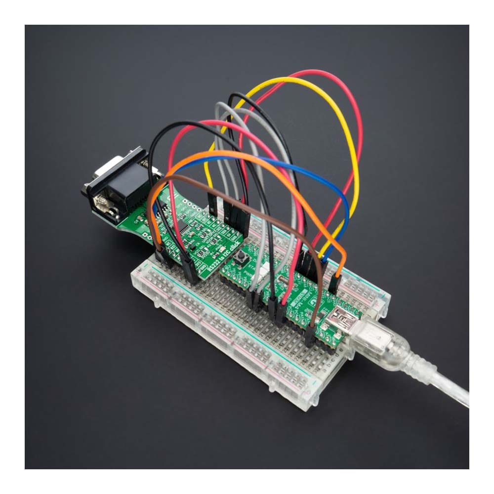 Mikroelektronika d.o.o. MIKROE-5056 RS232 to I2C Click Board - The Debug Store UK