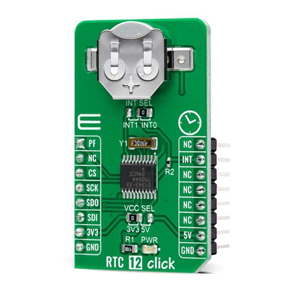 Mikroelektronika d.o.o. MIKROE-4697 RTC 12 Click Board - The Debug Store UK