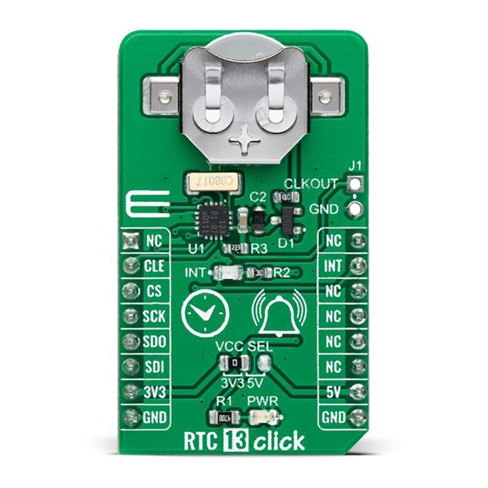 Mikroelektronika d.o.o. MIKROE-4794 RTC 13 Click Board - The Debug Store UK