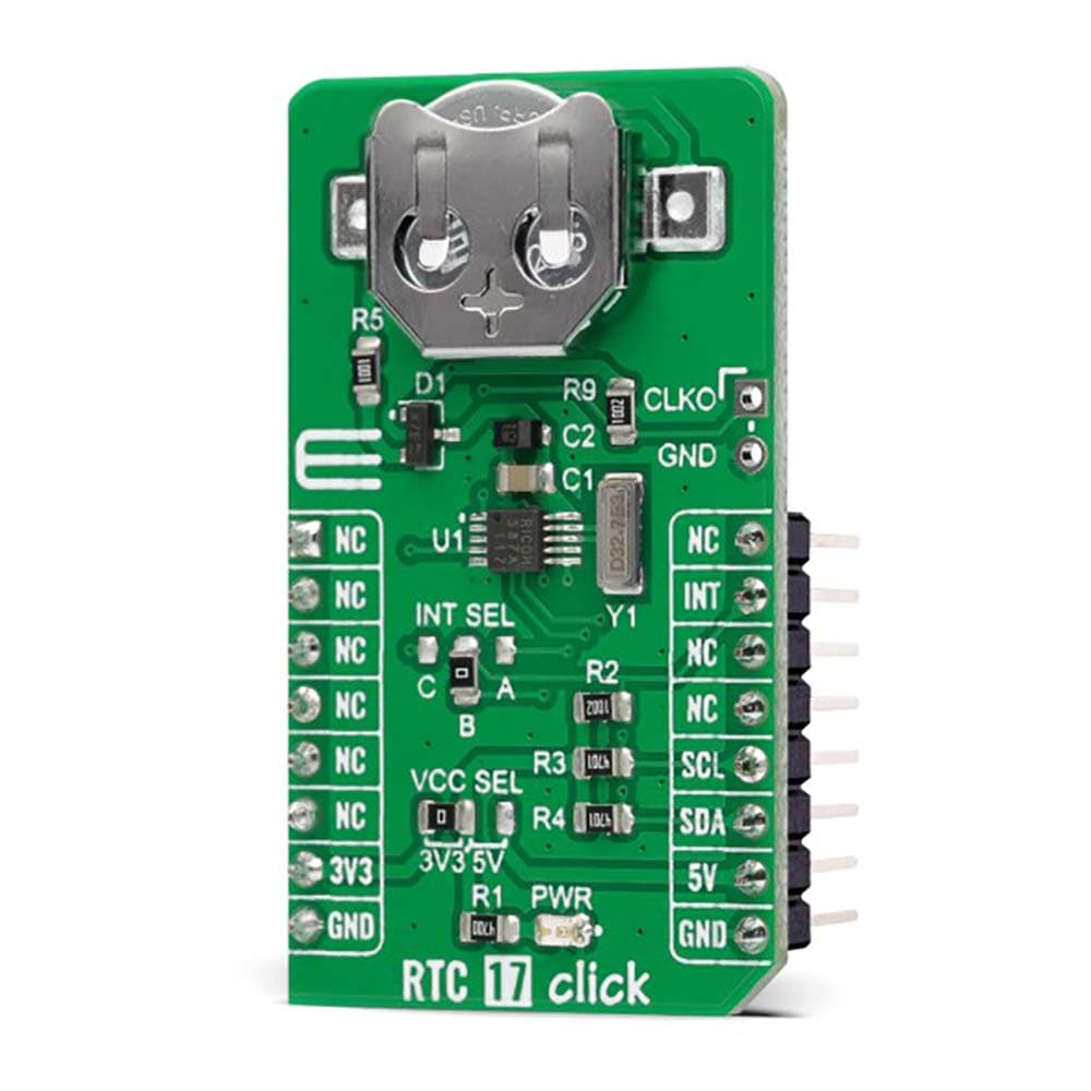 Mikroelektronika d.o.o. MIKROE-5129 RTC 17 Click Board - The Debug Store UK