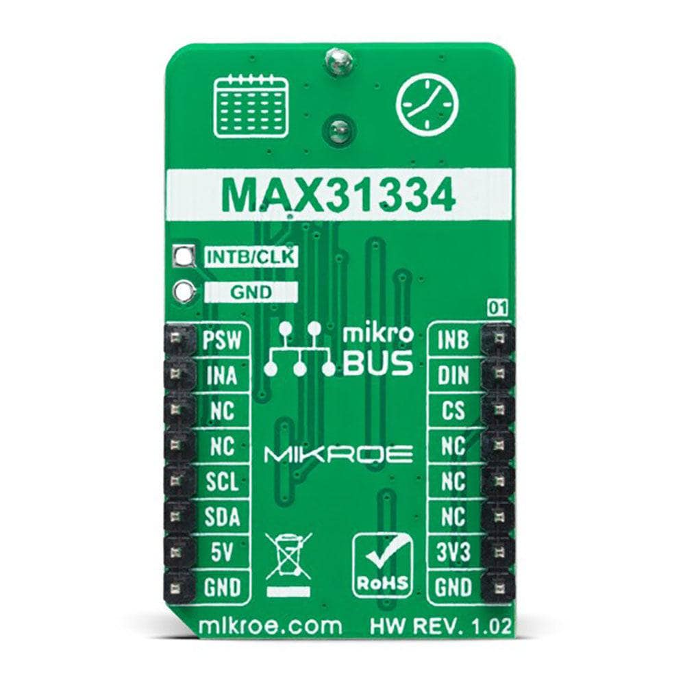 Mikroelektronika d.o.o. MIKROE-5426 RTC 19 Click Board - The Debug Store UK