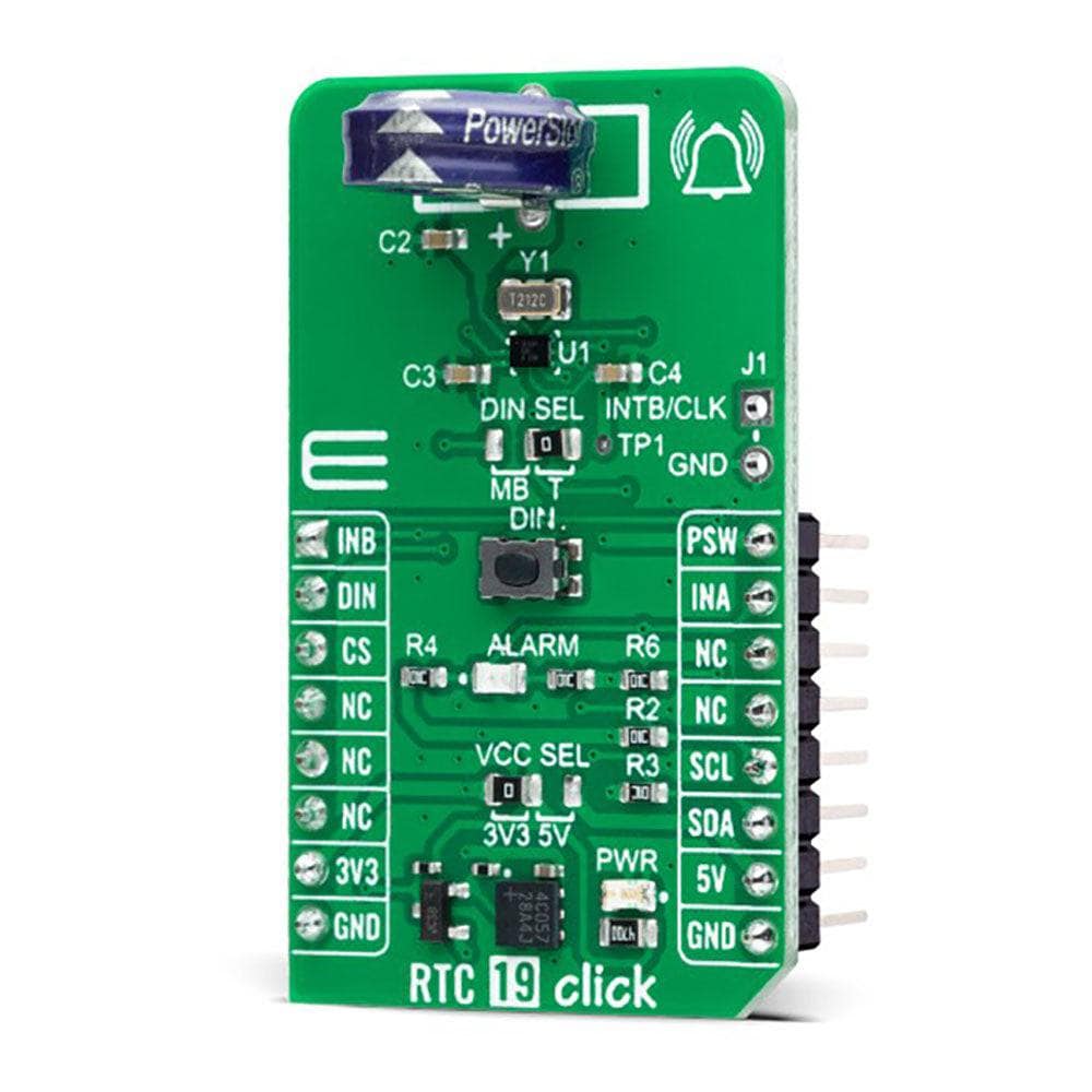Mikroelektronika d.o.o. MIKROE-5426 RTC 19 Click Board - The Debug Store UK