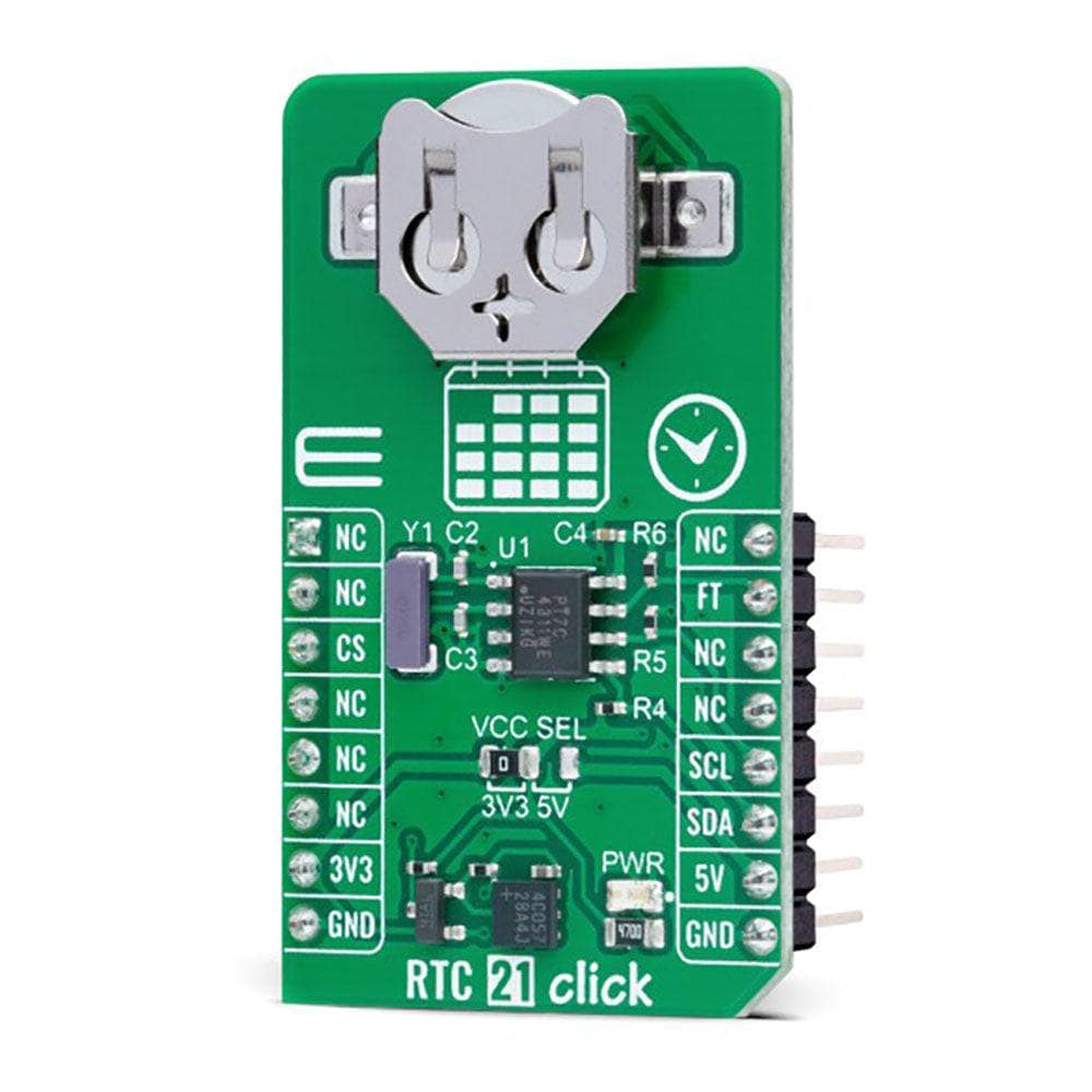 Mikroelektronika d.o.o. MIKROE-5541 RTC 21 Click Board™ - The Debug Store UK