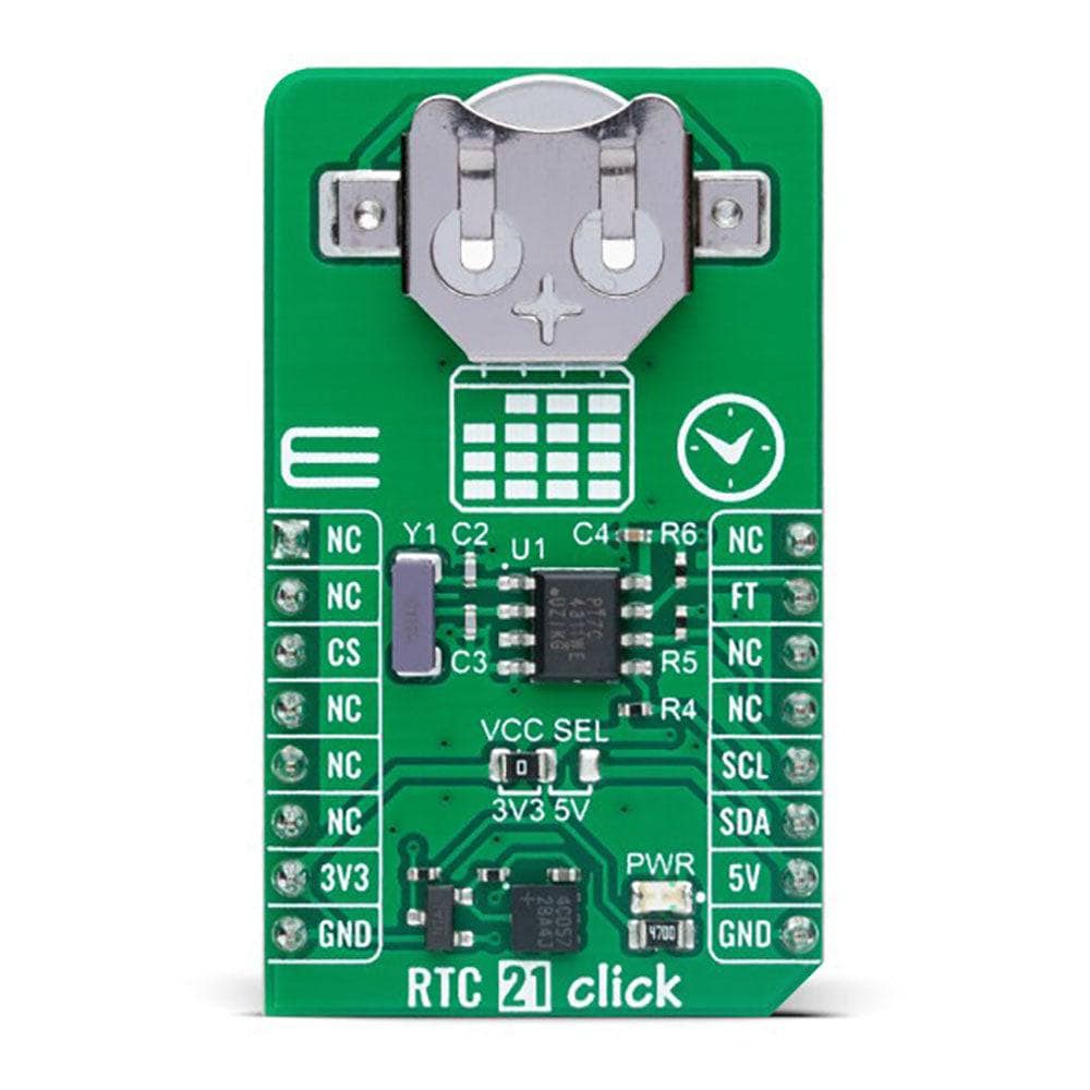 Mikroelektronika d.o.o. MIKROE-5541 RTC 21 Click Board™ - The Debug Store UK