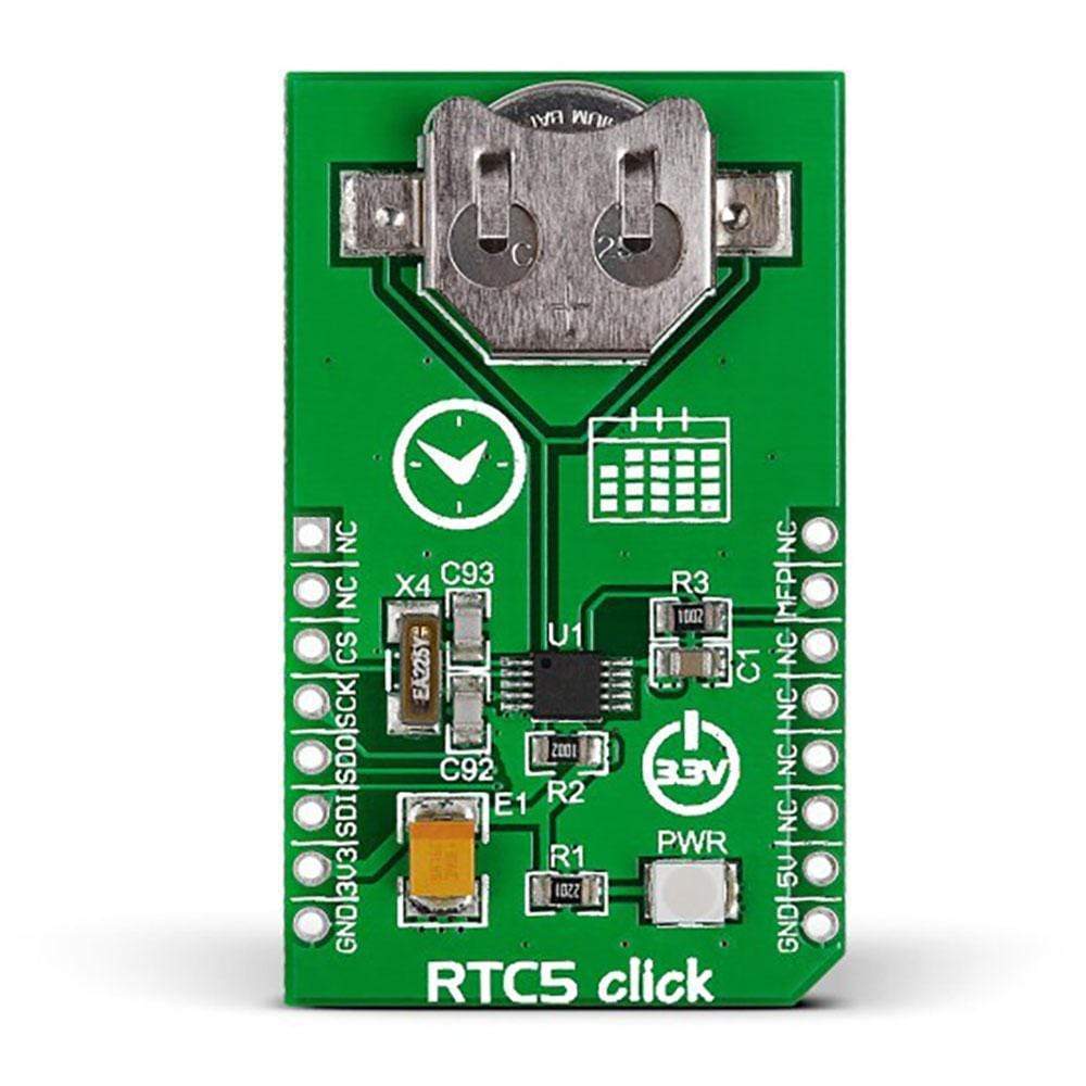 Mikroelektronika d.o.o. MIKROE-1990 RTC 5 Click Board - The Debug Store UK