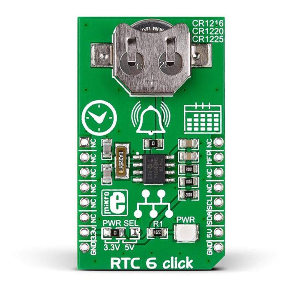 Mikroelektronika d.o.o. MIKROE-2063 RTC 6 Click Board - The Debug Store UK