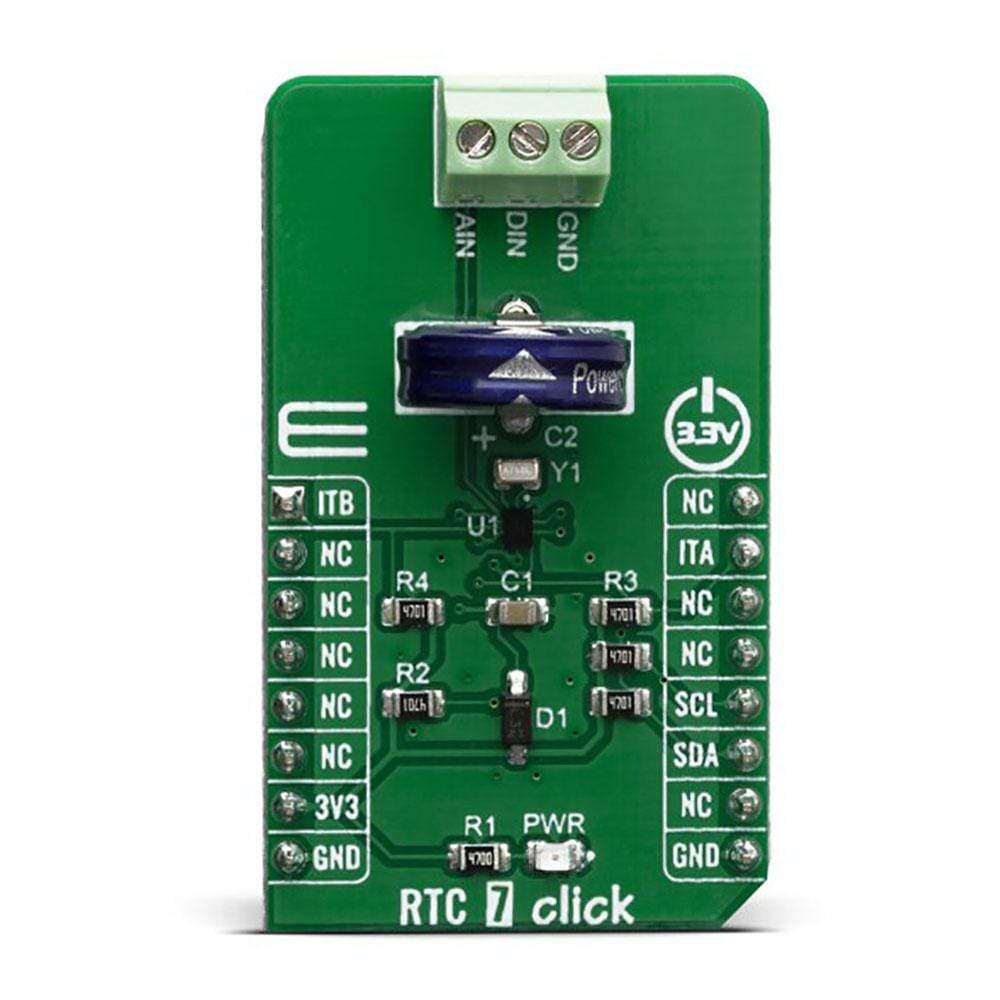 Mikroelektronika d.o.o. MIKROE-2976 RTC 7 Click Board - The Debug Store UK