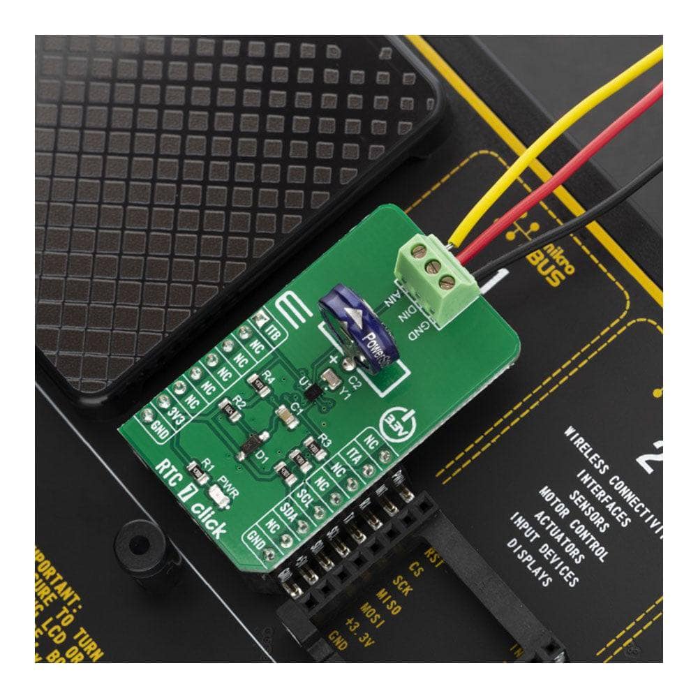 Mikroelektronika d.o.o. MIKROE-2976 RTC 7 Click Board - The Debug Store UK
