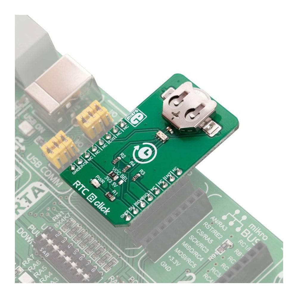 Mikroelektronika d.o.o. MIKROE-3456 RTC 8 Click Board - The Debug Store UK
