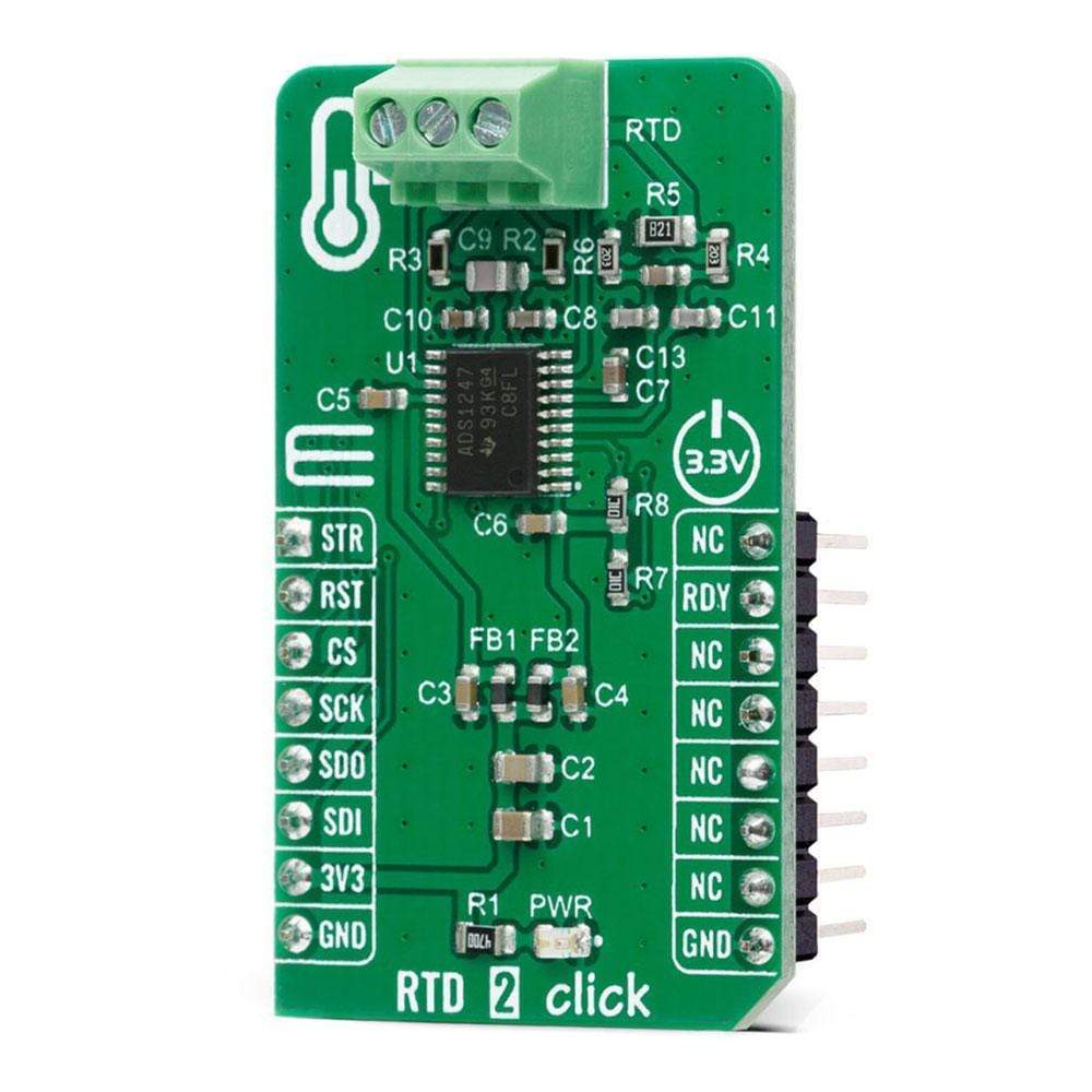 Mikroelektronika d.o.o. MIKROE-4282 RTD 2 Click Board - The Debug Store UK