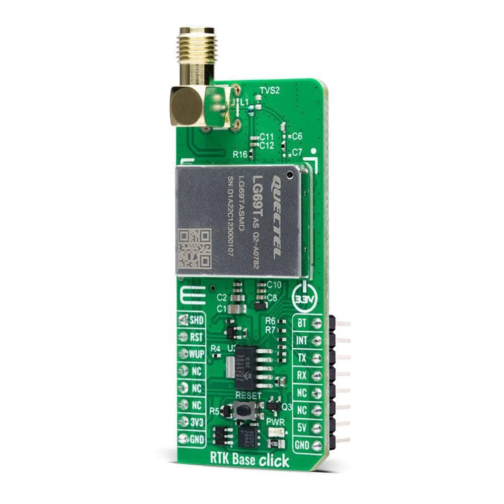 Mikroelektronika d.o.o. MIKROE-5442 RTK Base Click Board - The Debug Store UK