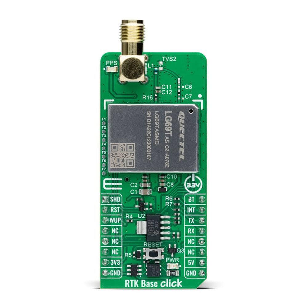 Mikroelektronika d.o.o. MIKROE-5442 RTK Base Click Board - The Debug Store UK