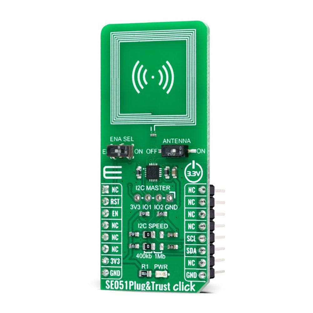 Mikroelektronika d.o.o. MIKROE-5392 SE051 Plug&Trust Click Board - The Debug Store UK