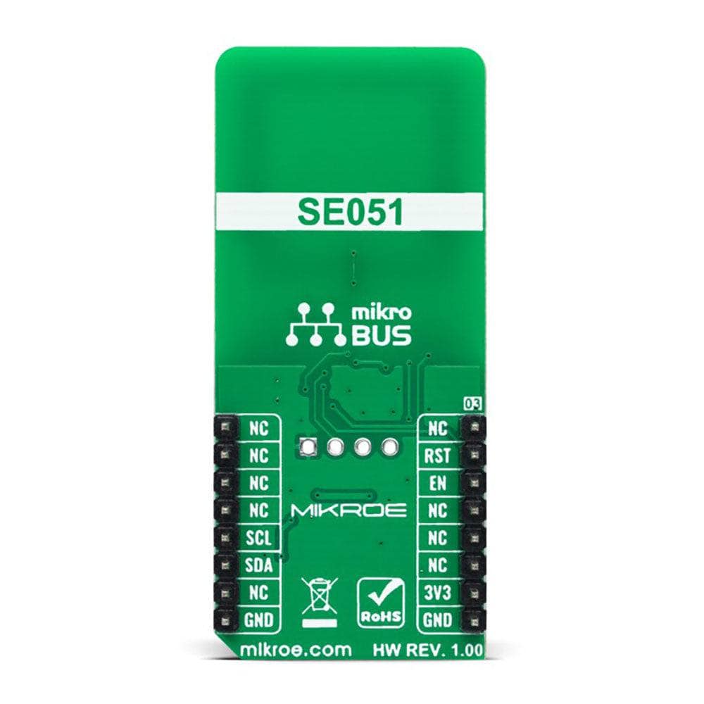 Mikroelektronika d.o.o. MIKROE-5392 SE051 Plug&Trust Click Board - The Debug Store UK