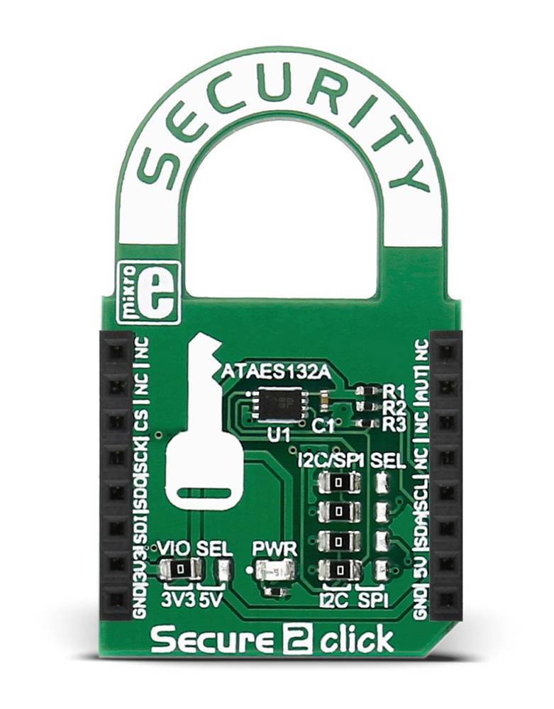 Mikroelektronika d.o.o. MIKROE-2760 Secure 2 Click Board - The Debug Store UK