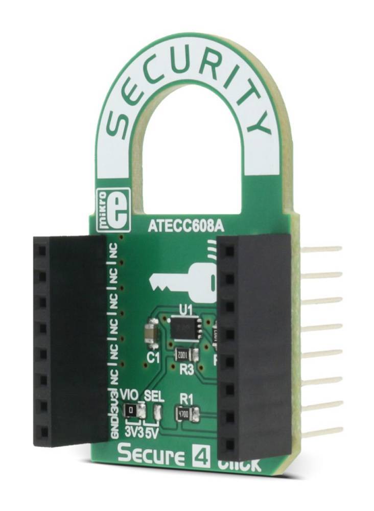 Mikroelektronika d.o.o. MIKROE-2829 Secure 4 Click Board - The Debug Store UK