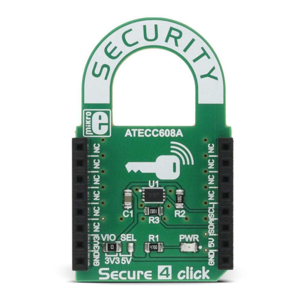 Mikroelektronika d.o.o. MIKROE-2829 Secure 4 Click Board - The Debug Store UK