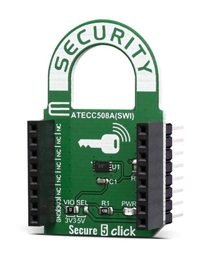 Mikroelektronika d.o.o. MIKROE-3774 Secure 5 Click Board - The Debug Store UK