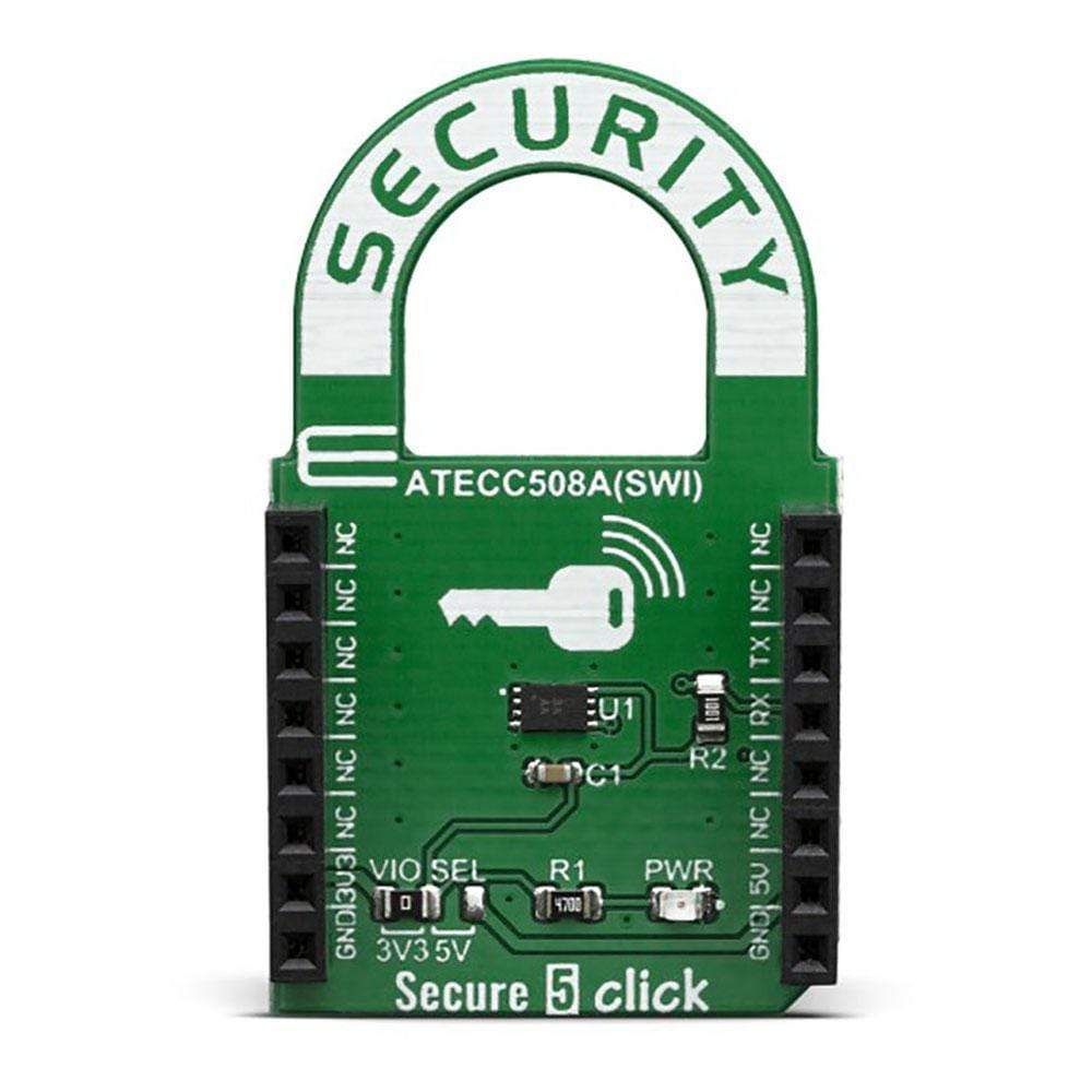 Mikroelektronika d.o.o. MIKROE-3774 Secure 5 Click Board - The Debug Store UK