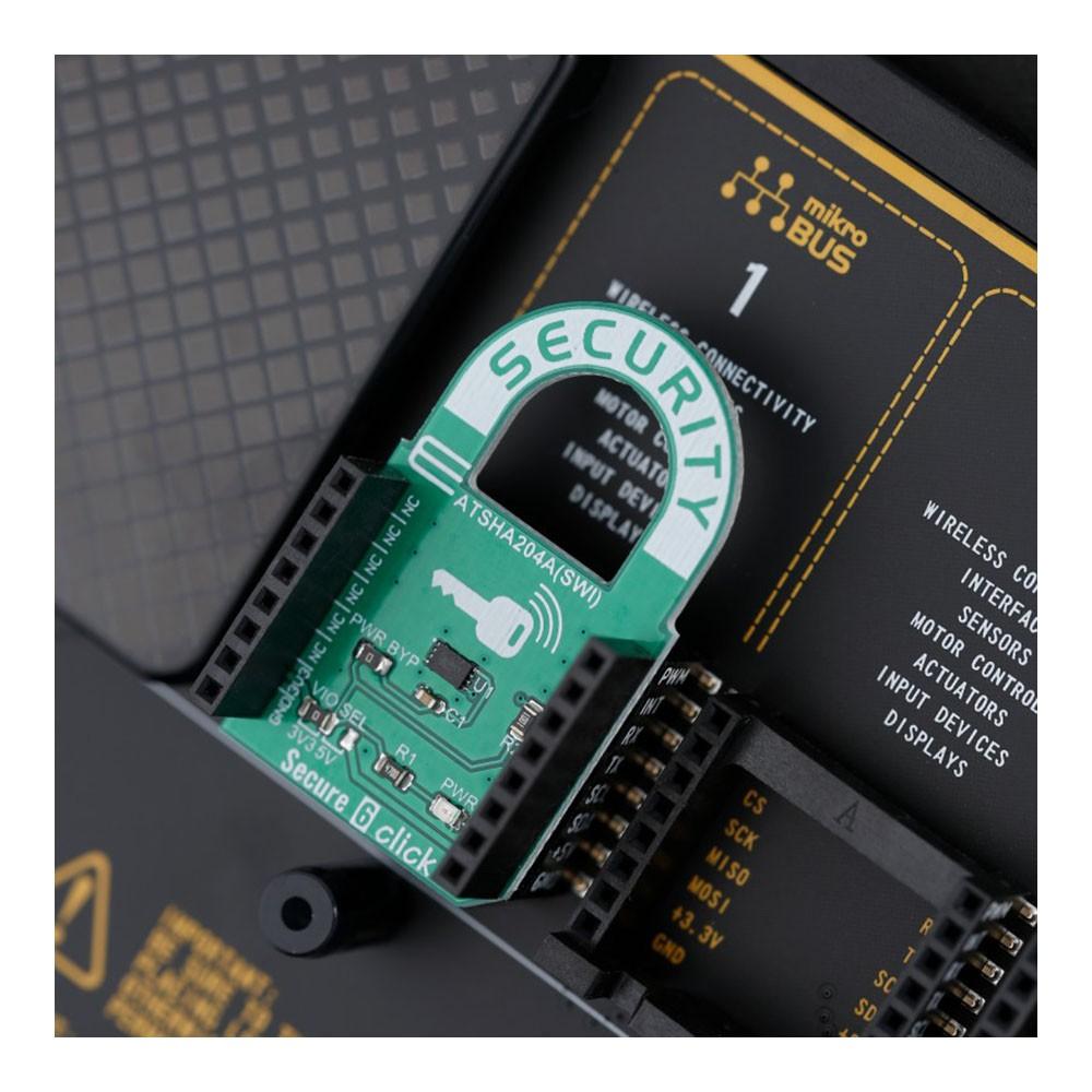 Mikroelektronika d.o.o. MIKROE-3699 Secure 6 Click Board - The Debug Store UK