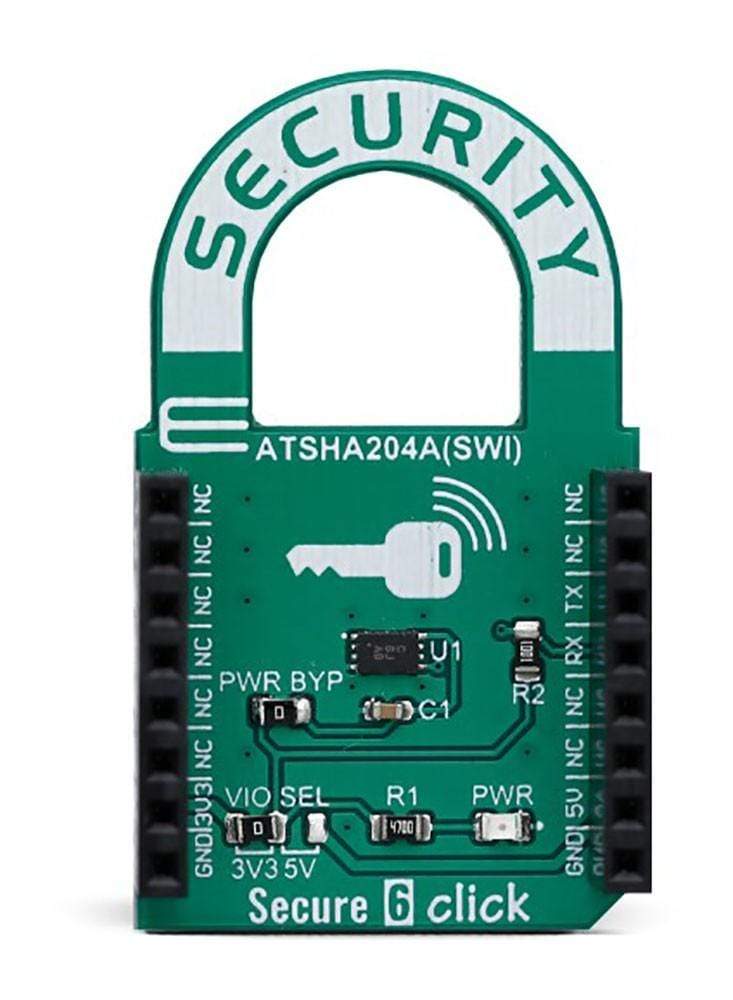 Mikroelektronika d.o.o. MIKROE-3699 Secure 6 Click Board - The Debug Store UK