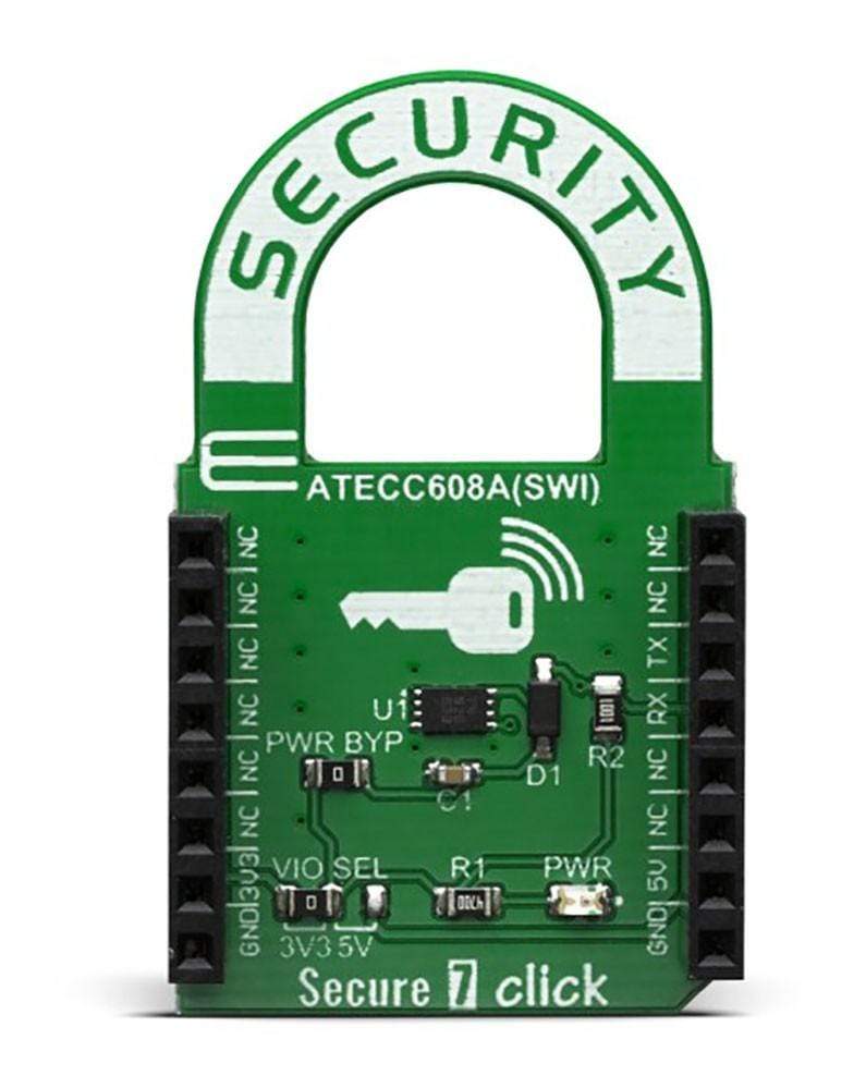 Mikroelektronika d.o.o. MIKROE-3915 Secure 7 Click Board - The Debug Store UK