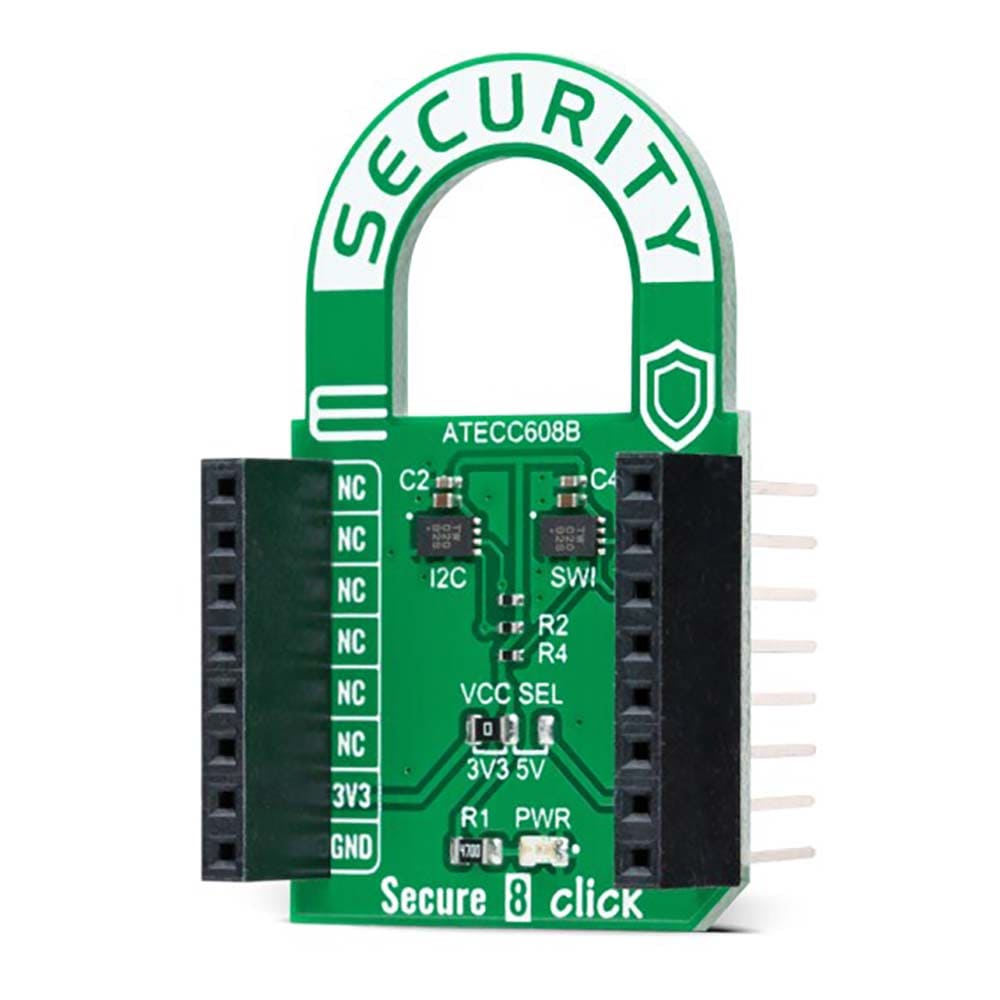 Mikroelektronika d.o.o. MIKROE-5154 Secure 8 Click Board - The Debug Store UK