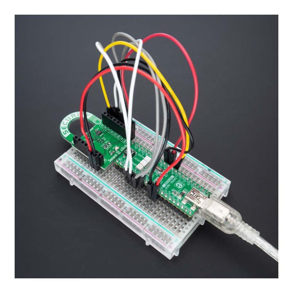 Mikroelektronika d.o.o. MIKROE-5154 Secure 8 Click Board - The Debug Store UK