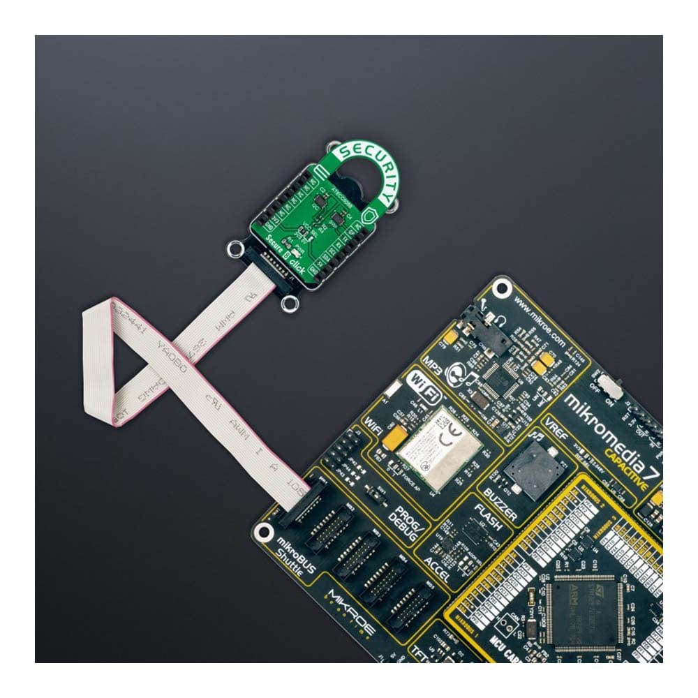 Mikroelektronika d.o.o. MIKROE-5154 Secure 8 Click Board - The Debug Store UK