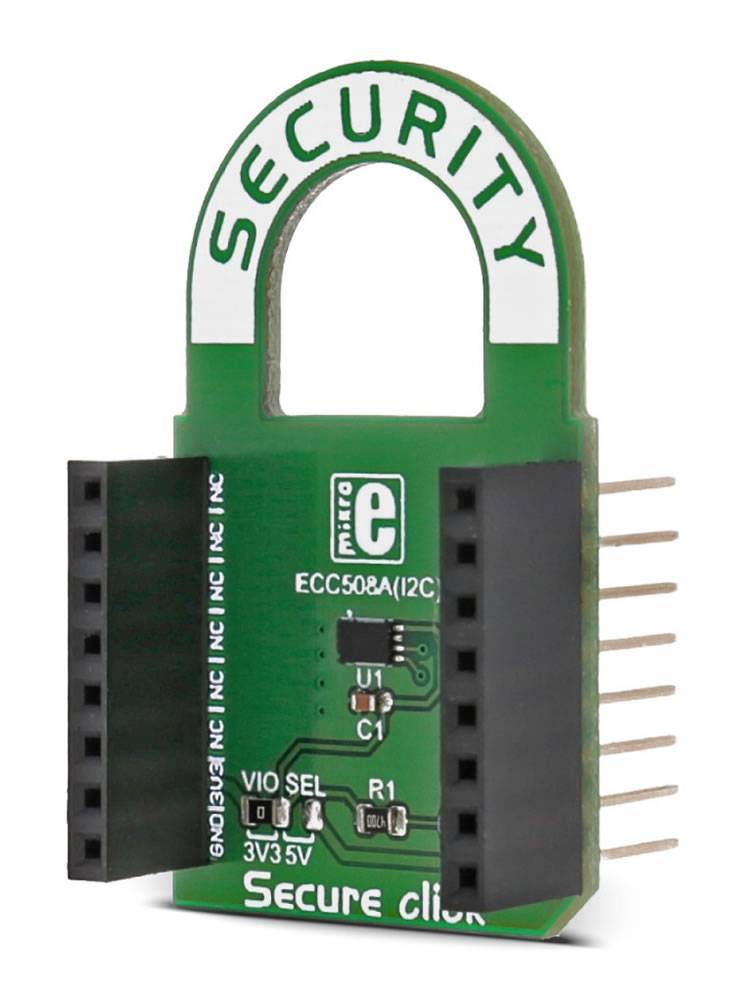 Mikroelektronika d.o.o. MIKROE-2522 Secure Click Board - The Debug Store UK