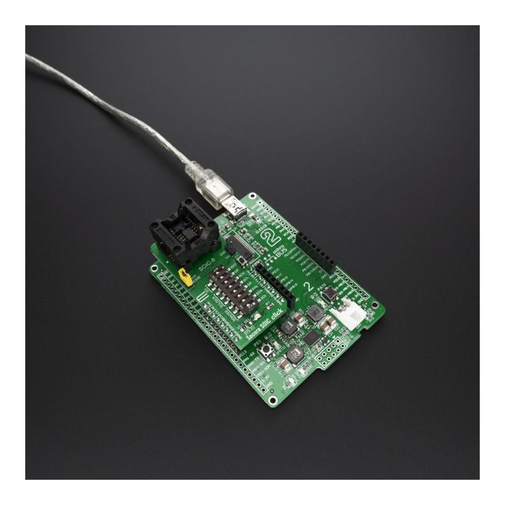 Mikroelektronika d.o.o. MIKROE-3788 Secure SOIC Click Board - The Debug Store UK