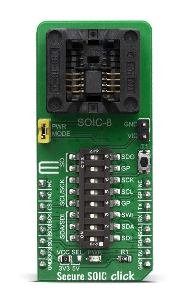 Mikroelektronika d.o.o. MIKROE-3788 Secure SOIC Click Board - The Debug Store UK