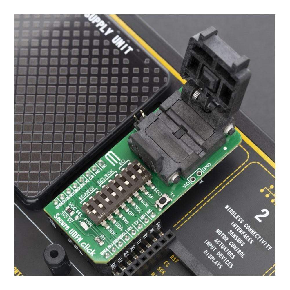 Mikroelektronika d.o.o. MIKROE-3746 Secure UDFN Click Board - The Debug Store UK