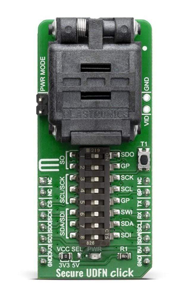 Mikroelektronika d.o.o. MIKROE-3746 Secure UDFN Click Board - The Debug Store UK