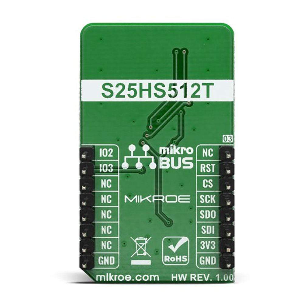 Mikroelektronika d.o.o. MIKROE-3823 Semper Flash Click Board - The Debug Store UK