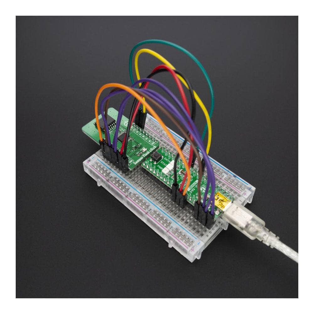 Mikroelektronika d.o.o. MIKROE-3823 Semper Flash Click Board - The Debug Store UK